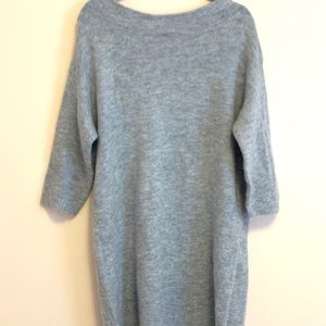 Molly Bracken light blue sweater dress size m/l
